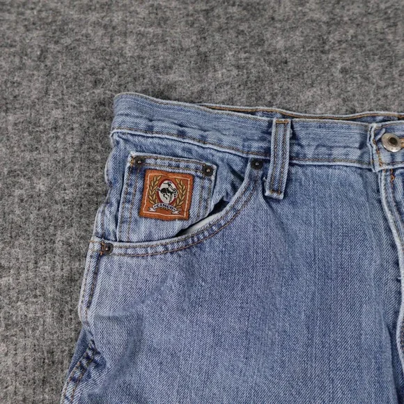 Cinch Jeans Orange Label Men's 35x34 Cowboy Rodeo Locker Stock Western Denim‎ - Picture 12 of 16